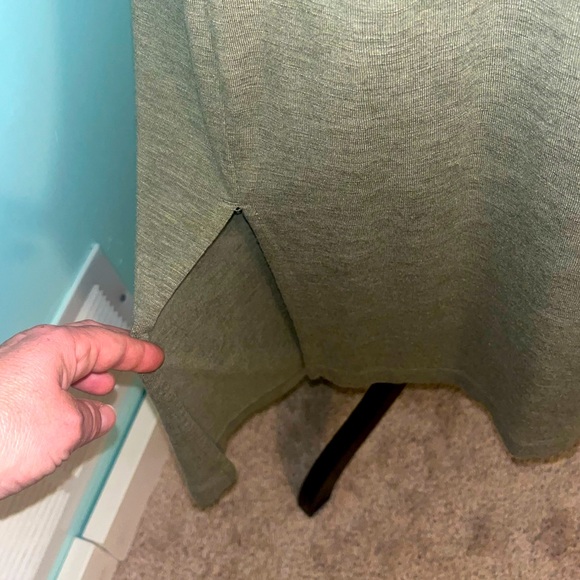 ☀️Jessica Simpson Loungewear Maxi Dress/Size Large - Picture 4 of 5